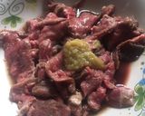 A picture of step 3 of Teppanyaki Beef, Stir Vegetables and Garlic Rice.