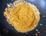 A picture of step 9 of Kadala Curry (Black Chickpeas Curry - Kerala Style).