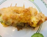 Hình bước làm 15 của món Ức gà nhồi cơm rau và cheese