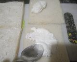 A picture of step 2 of Instant veg Mayonnaise bread sandwich.