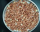 A picture of step 1 of Ground nut chikki.