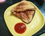 A picture of step 3 of Malai toast.