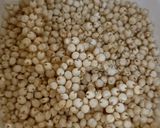 A picture of step 7 of Whole Jowar Upma in Pressure cooker.