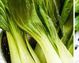 A picture of step 1 of Bok-choy leaves recipes.