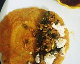 स्टफ्ड मूंग दाल चीला (Stuffed moong dal cheela recipe in hindi) रेसिपी चरण 6 फोटो