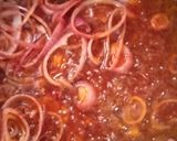A picture of step 7 of Brown spaghetti.