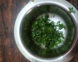 A picture of step 5 of Khandvi.