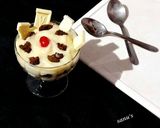 A picture of step 8 of Dark Chocolate Cookies And Milkybar Mousse.