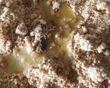 A picture of step 3 of Roasted Dryfruit peanut ladoo.