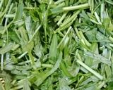 蒜炒空心菜的食譜步驟1照片