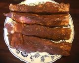 A picture of step 1 of California Farm Chipotle Pork Rib Garden Salad.