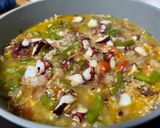 รูปขั้นตอนการทำที่ 4 ของ Paella ข้าวกระทะทะเลแบบสเปน