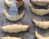 Foszlós tejes kifli recept fázis 7 fotója