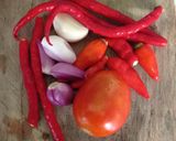 Foto langkah ke 1 dari resep Sambal tomat / sambal terasi.