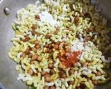 A picture of step 5 of Peanut Murmura Namkeen.