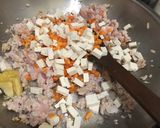 Foto langkah ke 3 dari resep Nasi tim ayam sederhana.