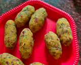 A picture of step 2 of Rajma kabab.