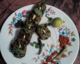 A picture of step 19 of Green cutlet.