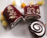 Foto del paso 8 de la receta: Gelatina "rollo de frutos rojos"