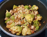 Foto del paso 9 de la receta: *Romanescu con Tofu y Quinoa*