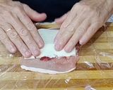 Foto del paso 2 de la receta Flamenquines de lomo con jamón y queso