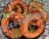 A picture of step 7 of Stuffed onion Pakora.