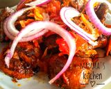 A picture of step 3 of Pepper gizzard.