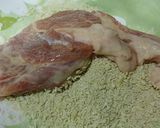 Hình bước làm 1 của món Cơm thịt chiên xù Tonkatsu