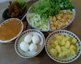 Foto langkah ke 4 dari resep Gado Gado Pengantin Enak nih.