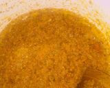 A picture of step 4 of Pounded yam and egusi soup.