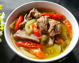 Foto langkah ke 5 dari resep Asem Asem Iga dan Daging Sapi.