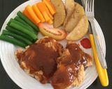 Foto langkah ke 6 dari resep Mixed crispy beef n chiken  steak.