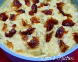 A picture of step 3 of Custard and Dates Halwa.