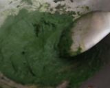 A picture of step 2 of Palak paneer.