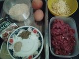 Patty burger daging sapi