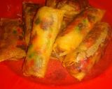 Foto langkah ke 7 dari resep Pisang Coklat (PisCok) warna warni crispy.