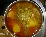 A picture of step 5 of Matar aloo ki sabzi.