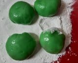 Foto langkah ke 5 dari resep 276.Mochi Pandan Teflon.
