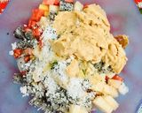 A picture of step 4 of Healthy Ambrosia Salad.