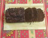 Eggless Whole wheat chocolate banana bread with choco chips recipe step 4 photo