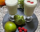 A picture of step 8 of 🥦Broccoli Smoothie with Green Apple and Lime🍋.