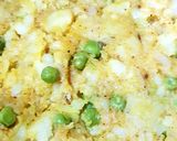 A picture of step 3 of Aloo Matar Samosa.