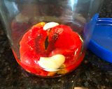 A picture of step 15 of Roasted Red Bell Pepper.