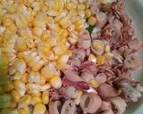 Foto langkah ke 1 dari resep Tumis cumi asin jagung manis.