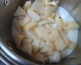 ड्राई फ्रूट्स एपल बनाना शेक रेसिपी चरण 2 फोटो
