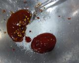 A picture of step 1 of Honey chili potatoes.