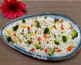 A picture of step 5 of Broccoli Pulao.