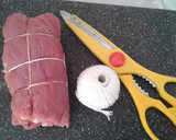 Foto del paso 4 de la receta: Solomillo de cerdo con puré de patatas y mermelada de frutos secos