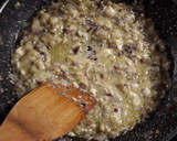 Foto del paso 3 de la receta: Nidos de calabacín relleno de atún y queso azul