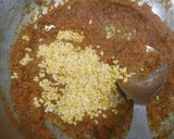 A picture of step 4 of Moong dal and galka(sponge gourd) nu shaak.
